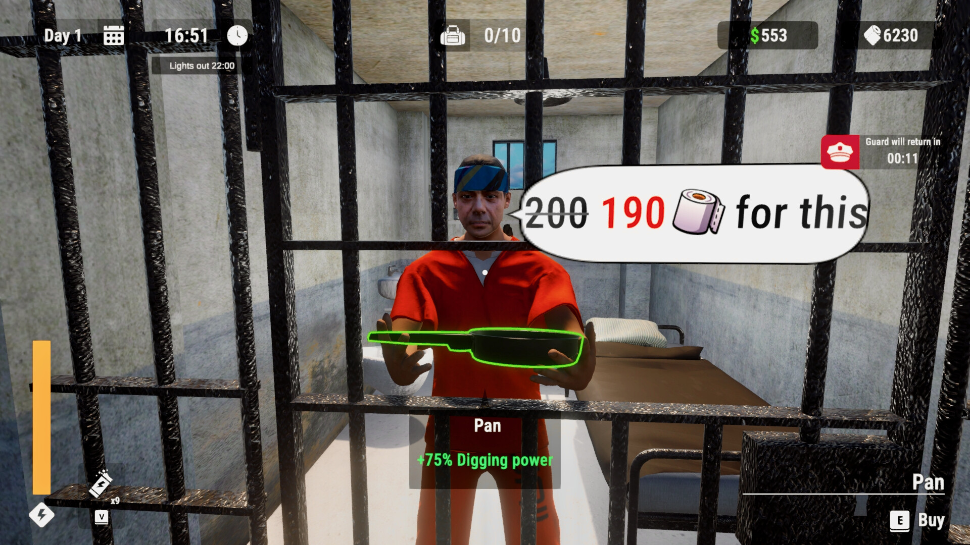 Prison Escape Simulator: Dig Out - Steam key