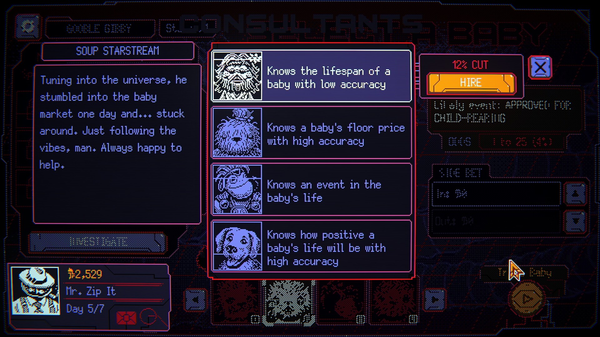 Space Warlord Baby Trading Simulator - Key Steam