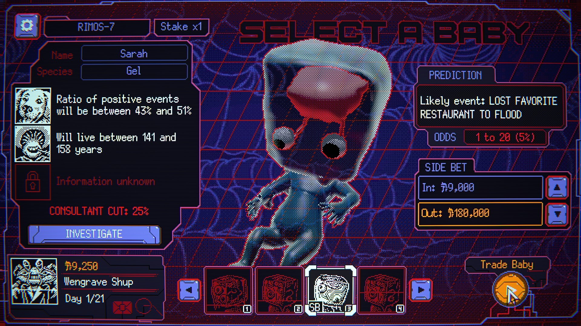 Space Warlord Baby Trading Simulator - Key Steam