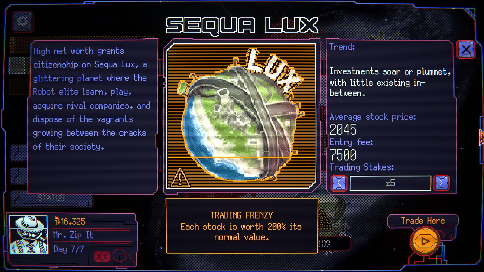 Space Warlord Baby Trading Simulator - Key Steam